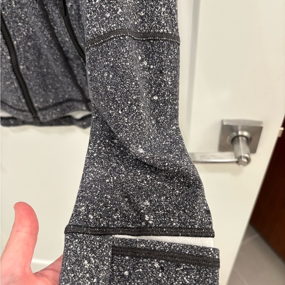 Lululemon Define Jacket Luminesce Splatter White Black Size 4 - Picture 8 of 16